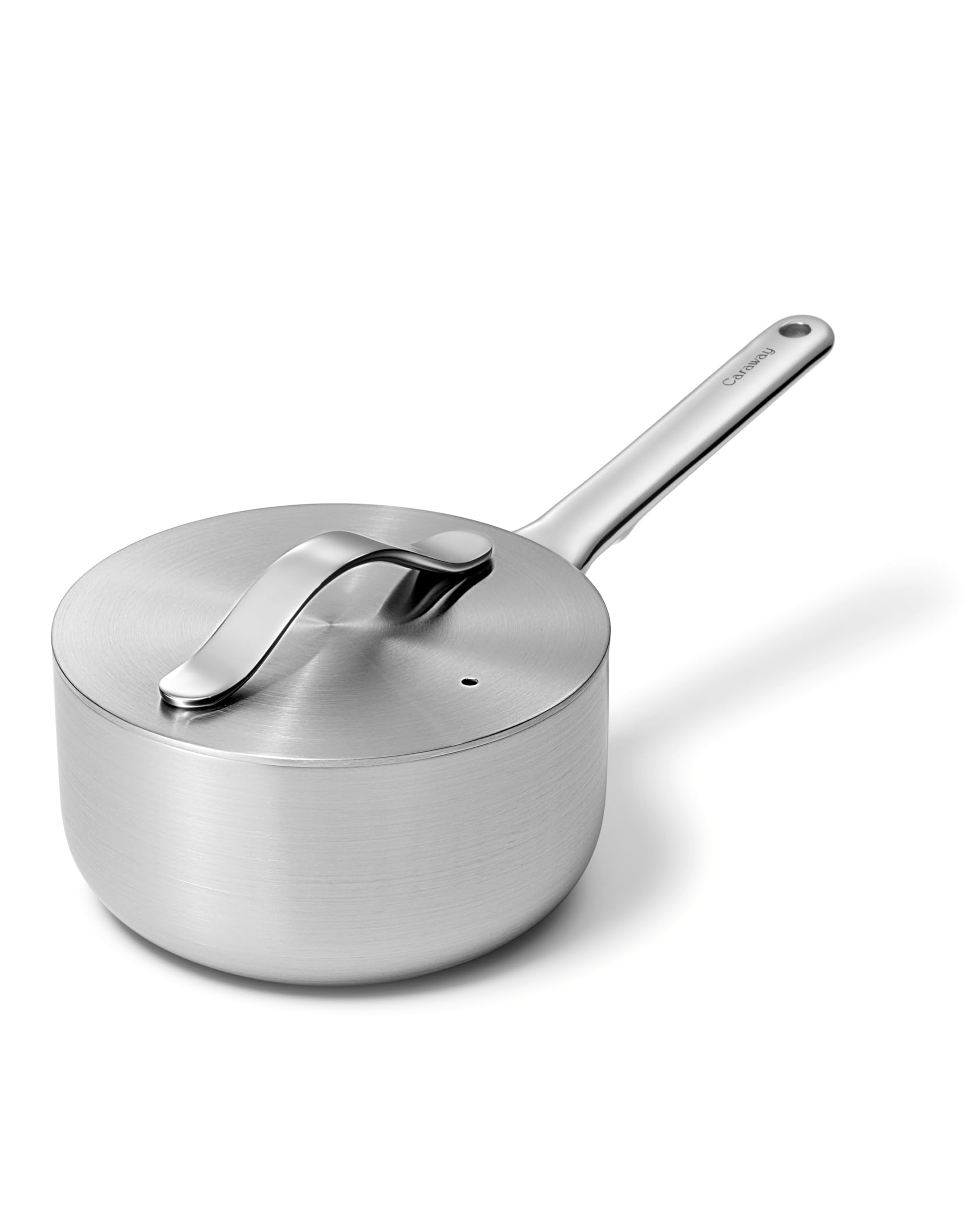 Casserole en inox Caraway 3 Qt (5 plis) – Sans toxiques