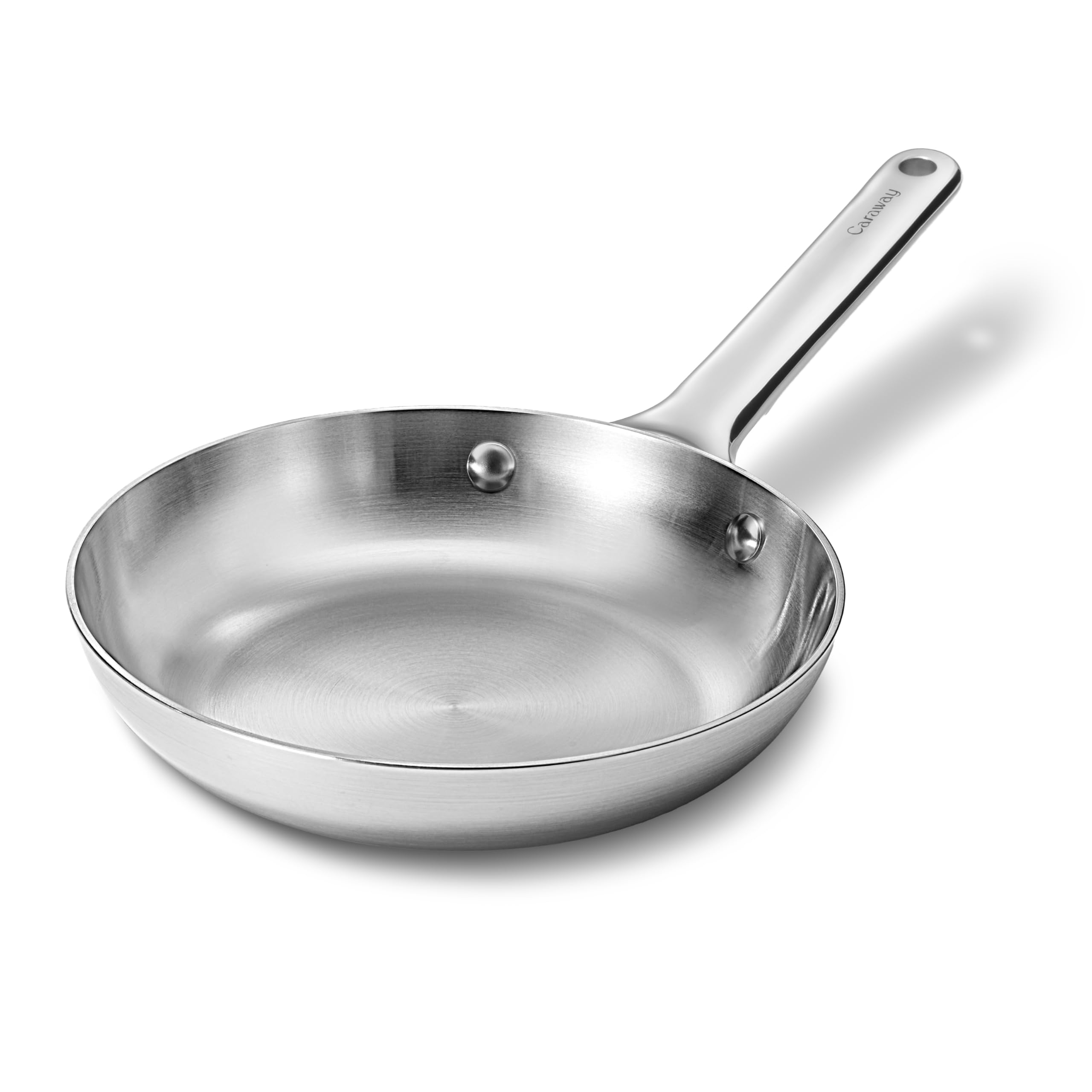 Poêle en inox Caraway 2,7L/10,5" (5 plis) – Sans toxiques
