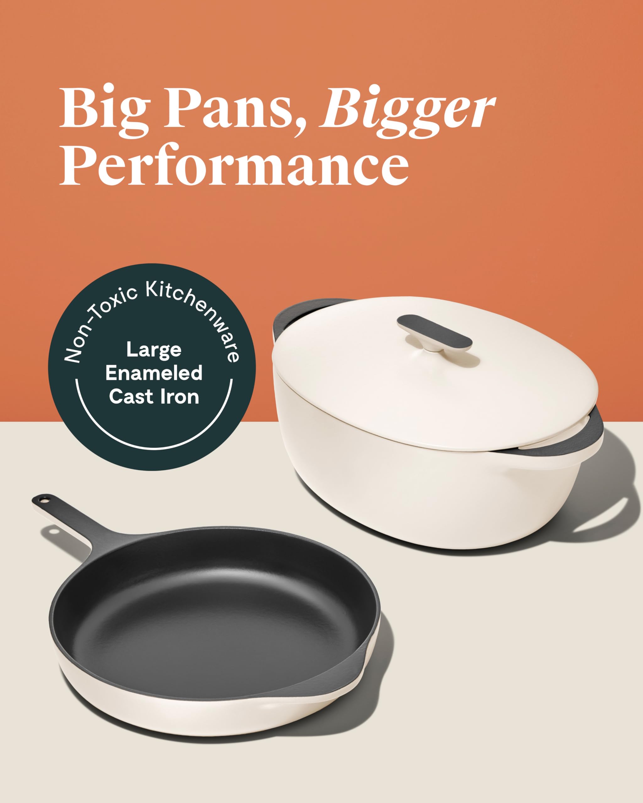 Enameled Cast Iron Dutch Oven - 8qt Dutch Oven With Lid - 3 Layer Enamel Coating