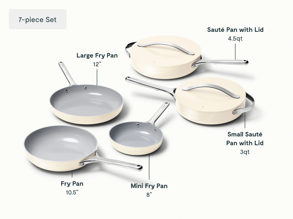 Set 7 Pièces Poêles et Sauté Caraway