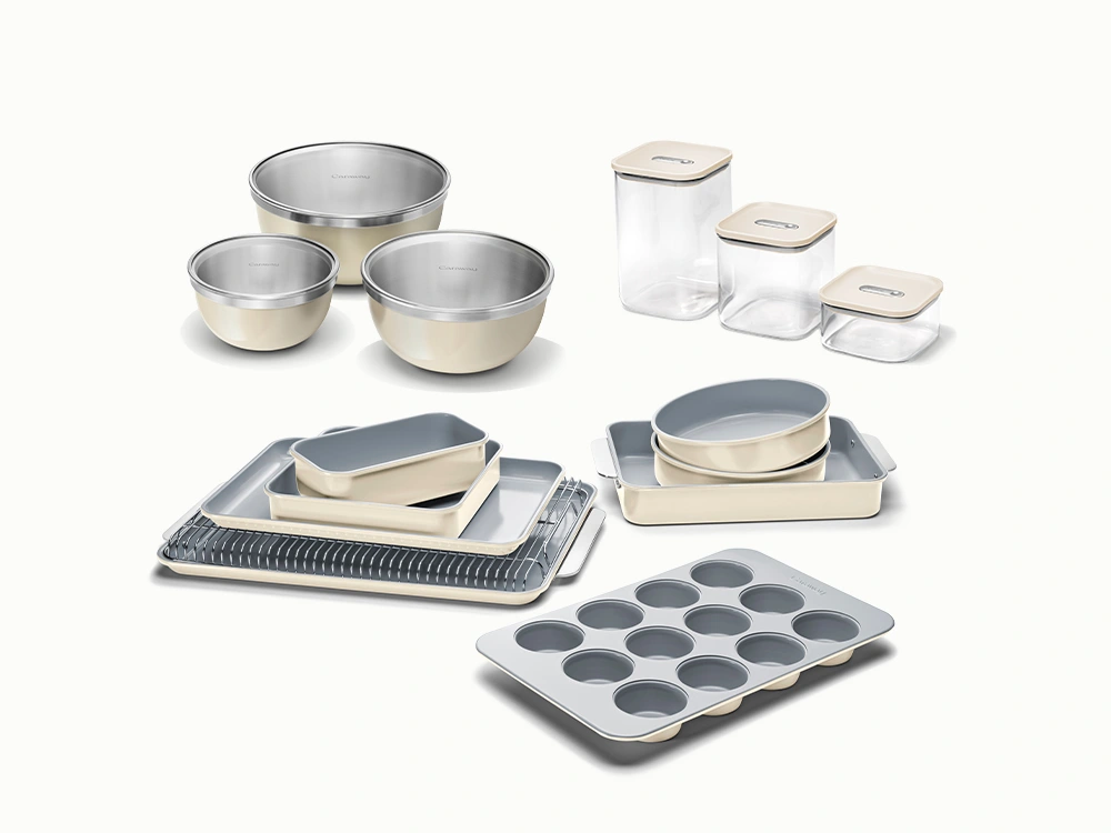 Caraway Bundle pâtisserie complet (plaques, moules, bols, contenants)
