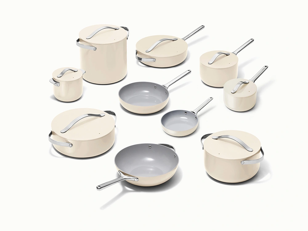 Ensemble casseroles, Cookware+ et Minis Caraway – 20 pièces