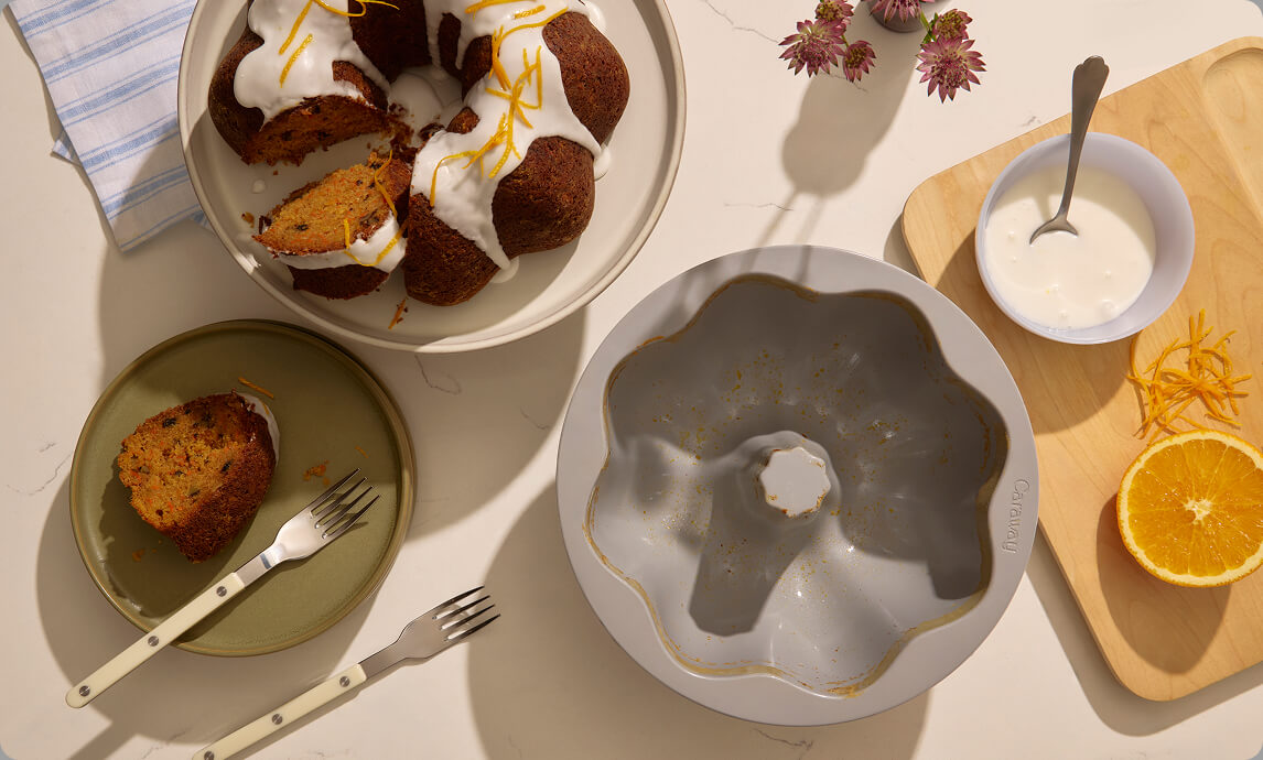 Caraway Moule à Gâteau Cannelle 24 cm en Céramique Antiadhésive