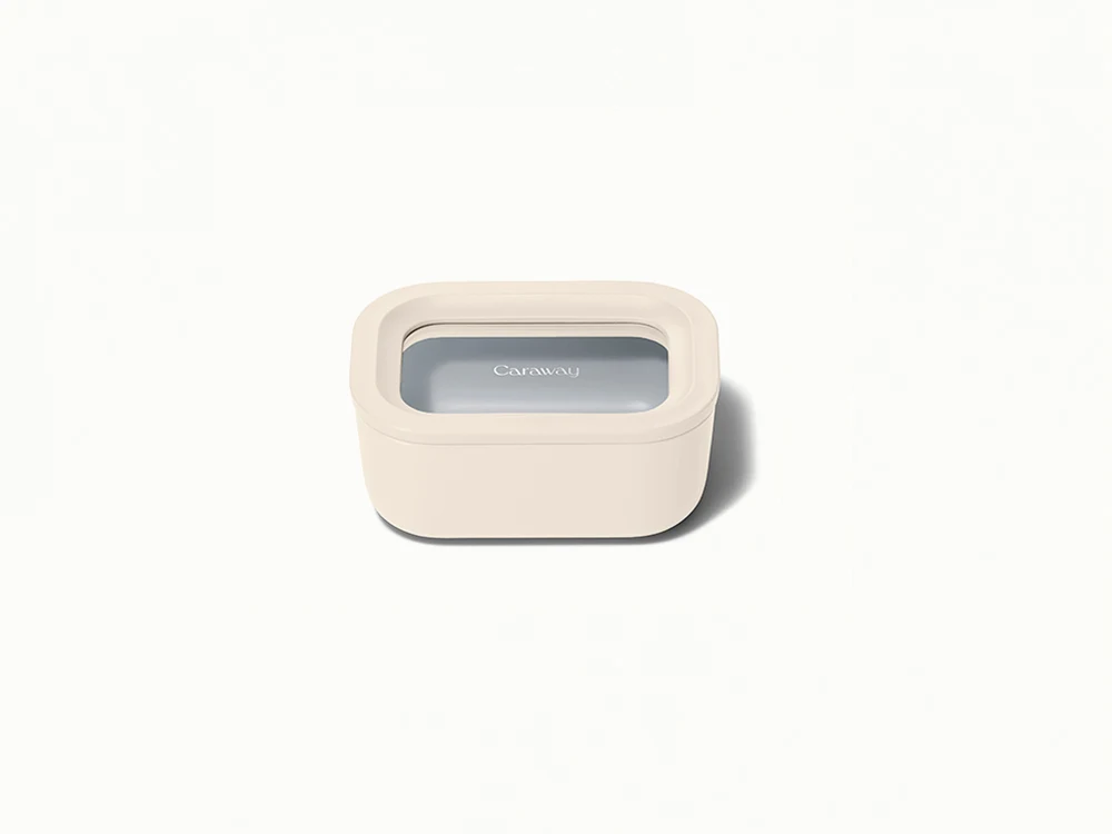Mini contenant carré Caraway – 410 ml – Avec couvercle et technologie Air Release