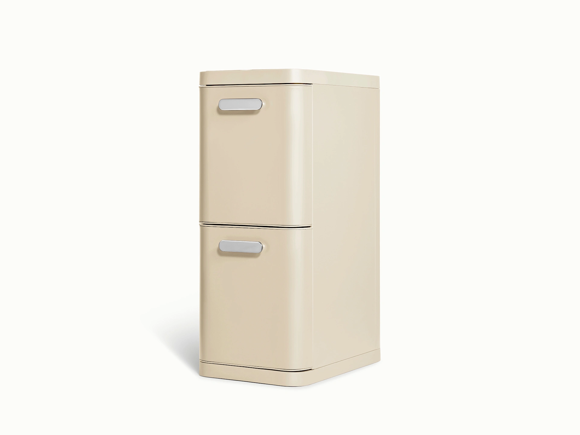 Poubelle de recyclage 2 tiroirs Caraway 45 L